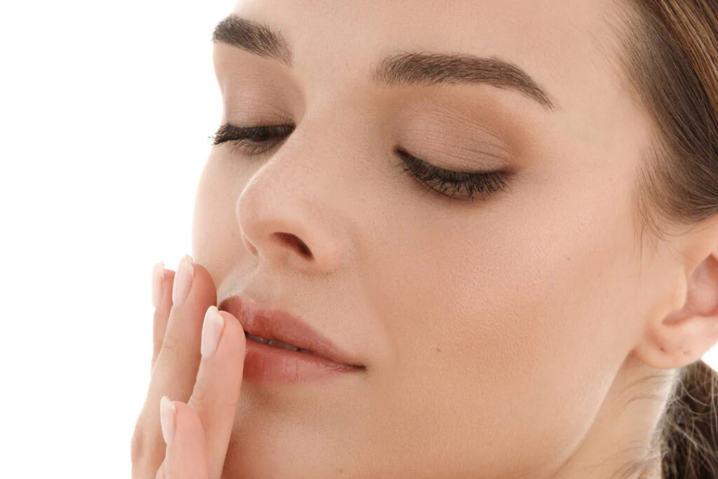 Voor en na resultaat van lipverzorging met Monika Heiligmann bij Bar à Beauté Knokke